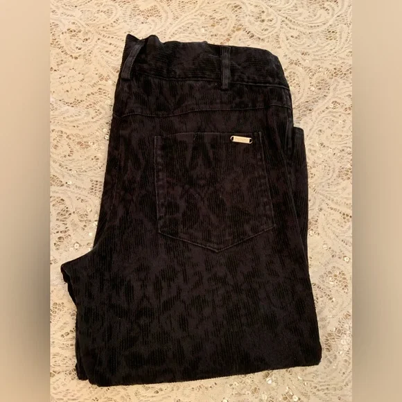 Ideology/women’s boot leg black corduroy pants, size 4 - Picture 1 of 5